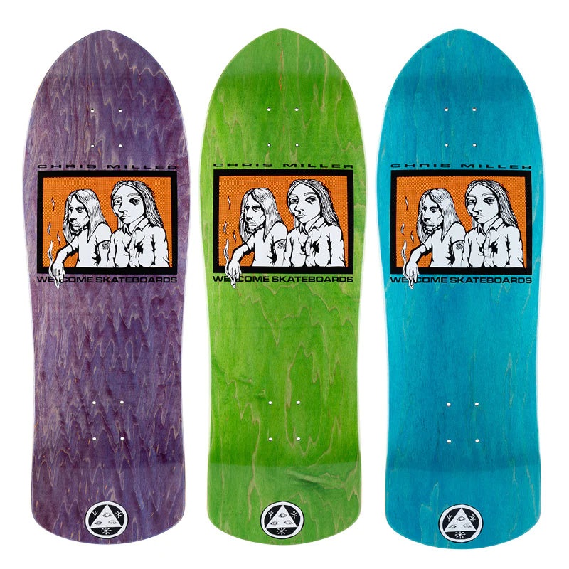 Welcome Chris Miller Couple on Crossbone Deck  – 10 Various Stains