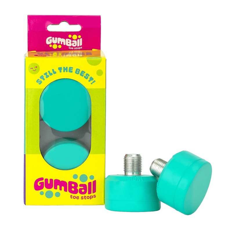 Antik Skates Gumball Toe Stops Short – Mint 83A (Pair)