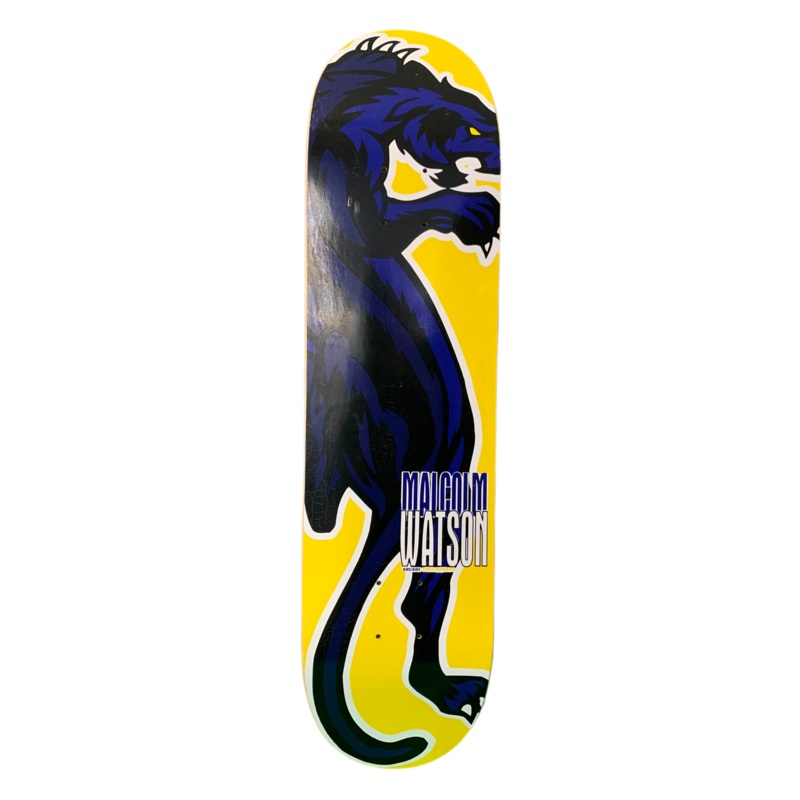 Arcade Malcom Watson Panther Hand Screened 7.75″ Classic Skateboard Deck