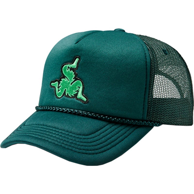 CALL ME BEAR LEGS TRUCKER HAT ADJ-AQUA
