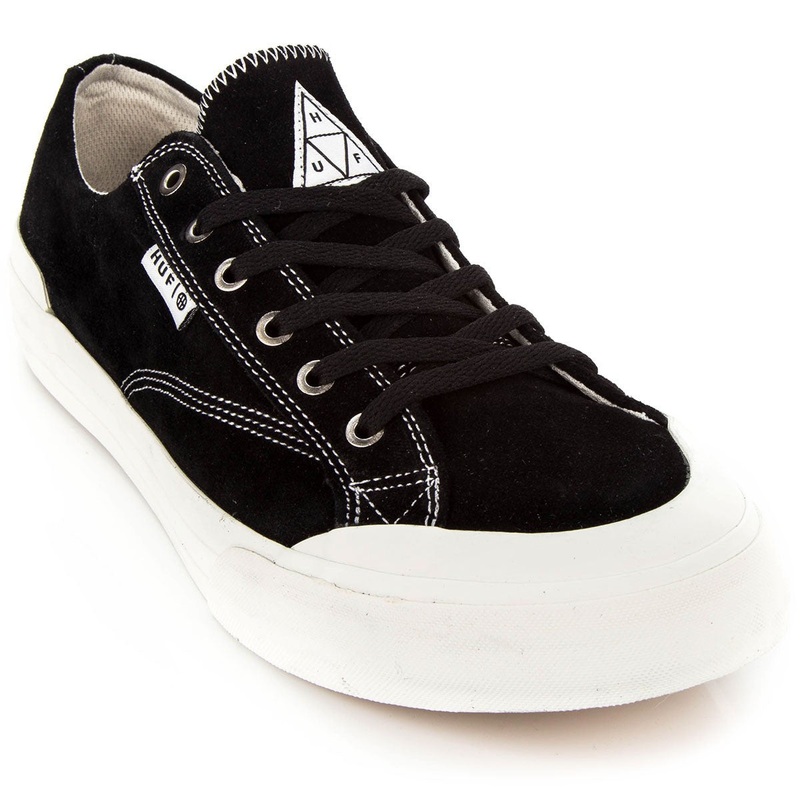 Huf Skate Shoes Classic Lo – Black/White 9.5 Black