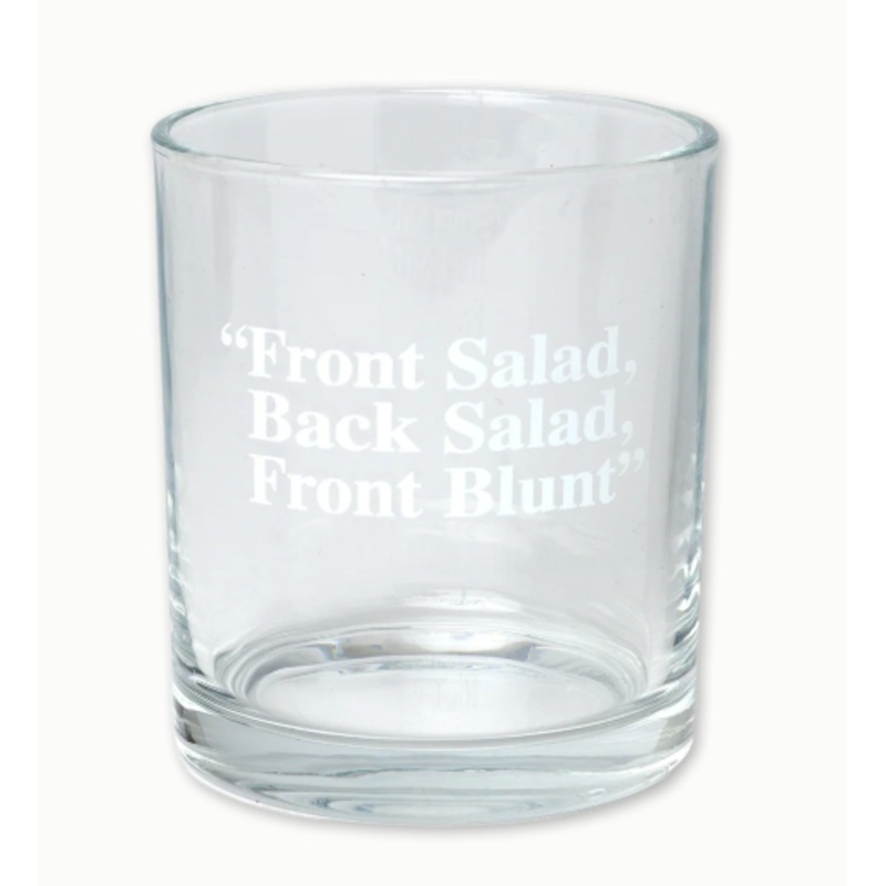 Jenkem Front Salad Rocks Glass