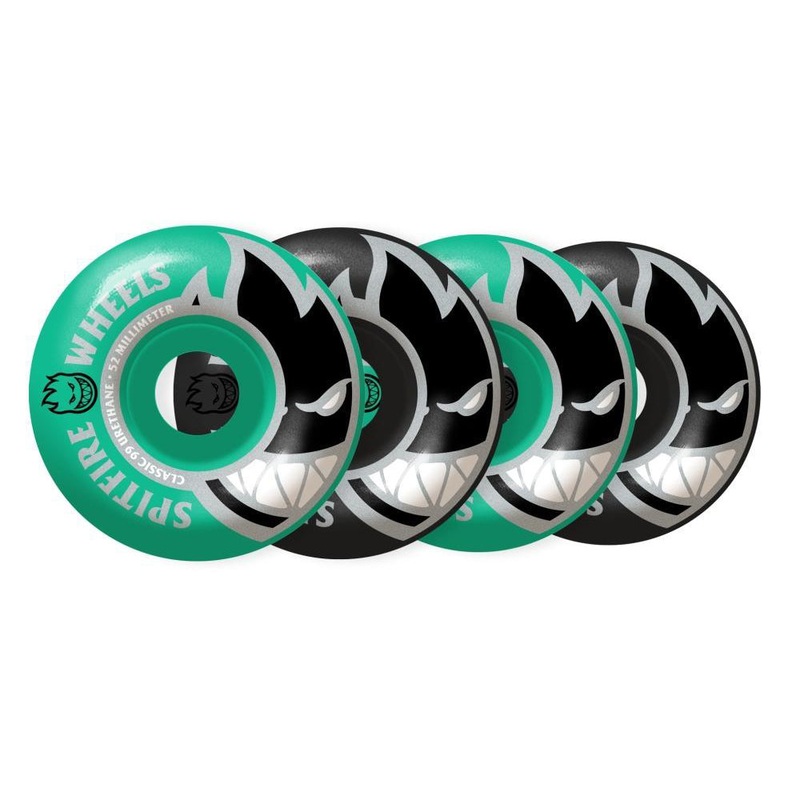 SPITFIRE BIGHEAD MASHUP BLACK/TEAL 99A 52MM