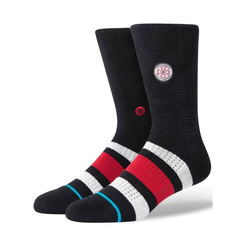 STANCE SOCKS X INDEPENDENT BLACK MED