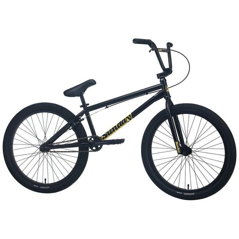 Sunday 2023 Model C 24 Complete BMX Bike – Gloss Black