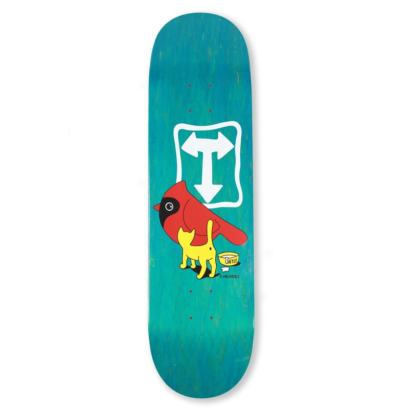 Theories Nyle Lovett El Pajaro Skateboard Deck 8.0″