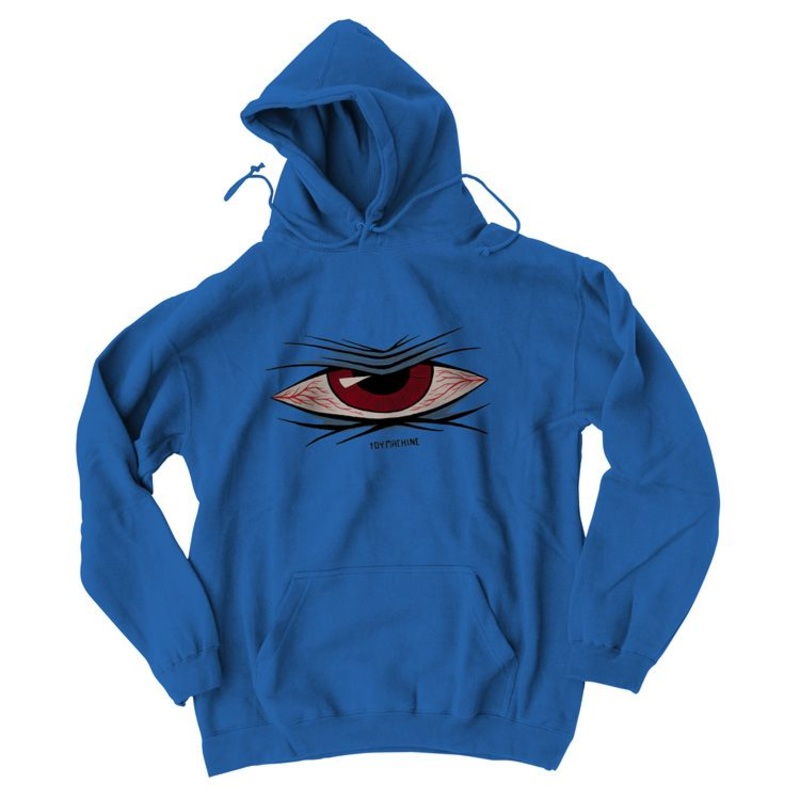TOY MACHINE SWEATER ANGRY SECT ROYAL SMALL