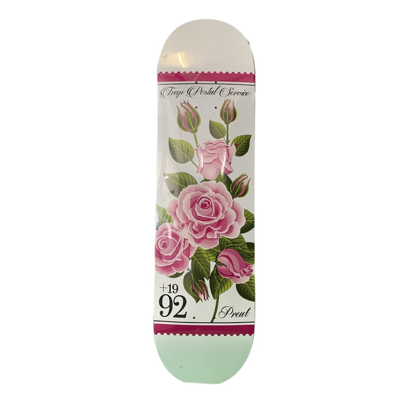 Trap Postal Service Roses 8.375 Classic Skateboard Deck