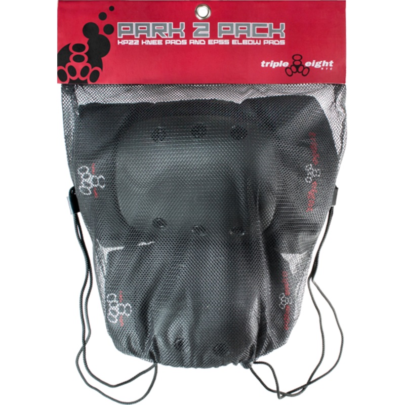 TRIPLE 8 PARK 2/PACK BLACK JR