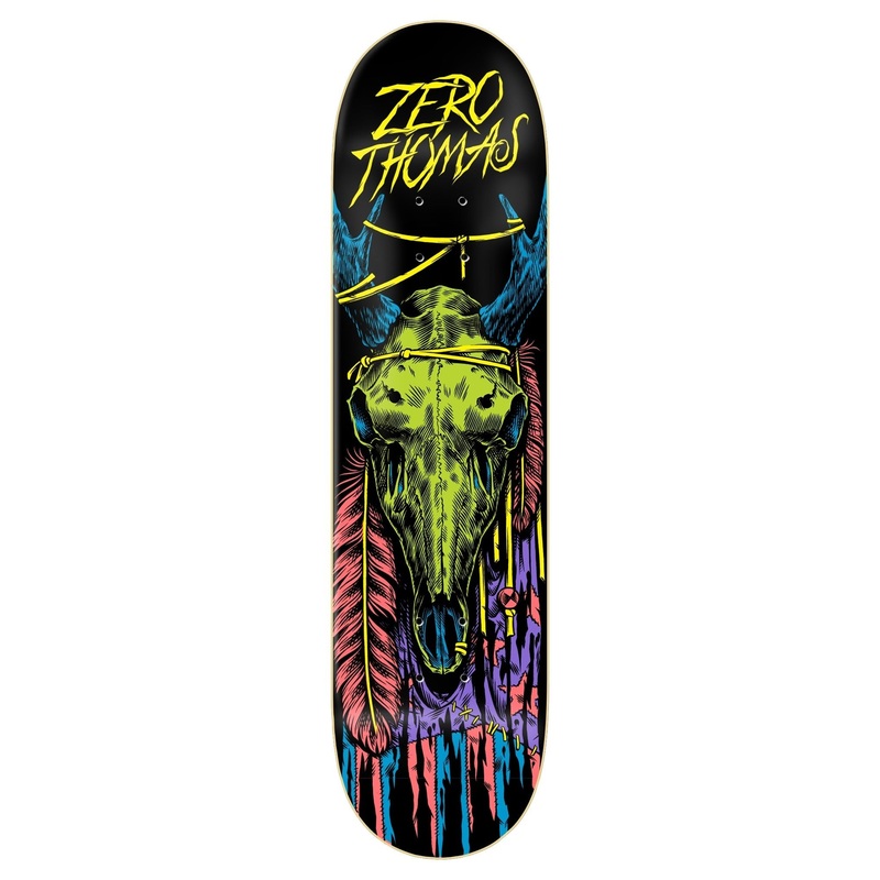 ZERO DECK – BLACK LIGHT THOMAS (8″)