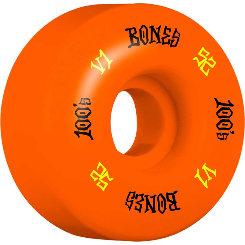 BONES WHEELS – 100’S OG FORMULA ORANGE 100A (52MM) 52MM