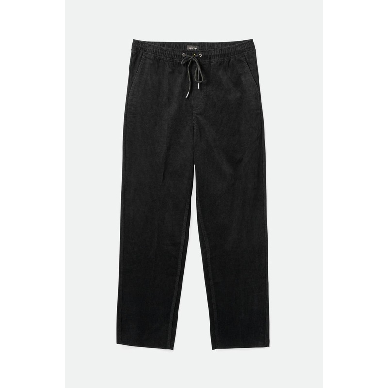 BRIXTON MADRID REGULAR PANT BLACK CORD SMALL