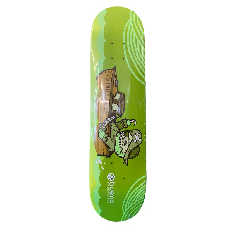 Bueno Shiloh Greathouse Sailor Green 8″ Classic Skateboard Deck