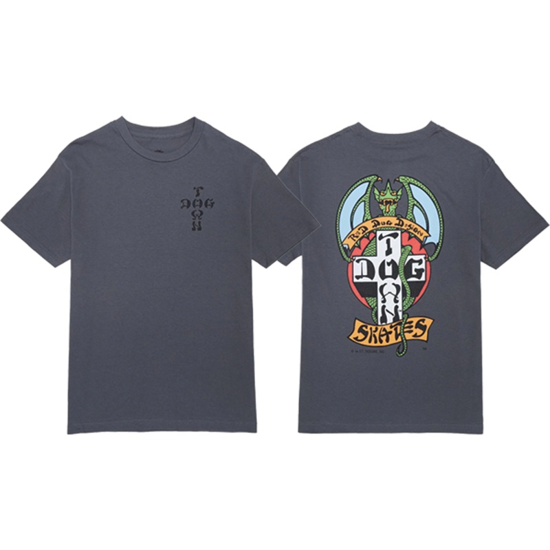 DOGTOWN RED DOG OG 0S SS CHARCOAL S 7.0″