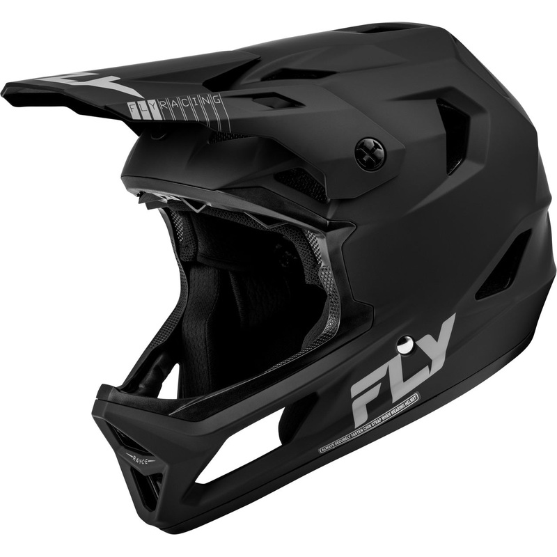 Fly Racing Rayce (2024) Full Face Helmet – Matte Black X-Small Black