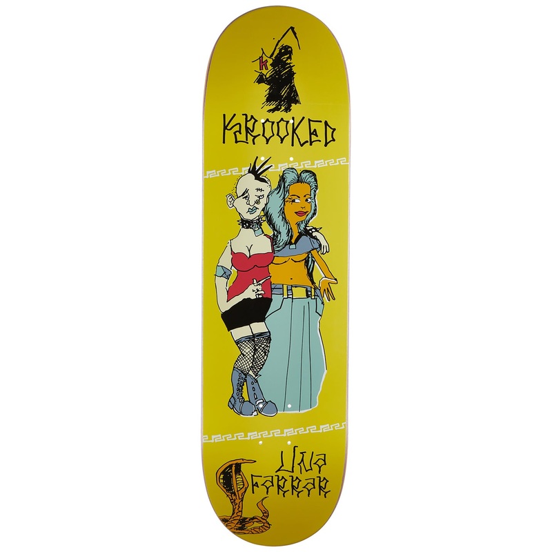 KROOKED DECK UNA PUNX (8.38″) 8.38″