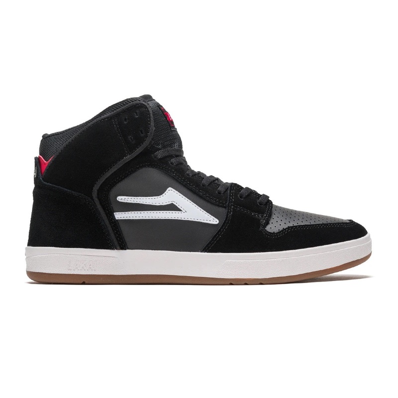 Lakai Shoes Telford – Black Suede 7 Black