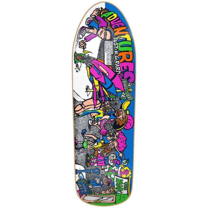 New Deal Adventures Of Justin Girardi HT Re-Issue 9.72″ Skateboard Deck
