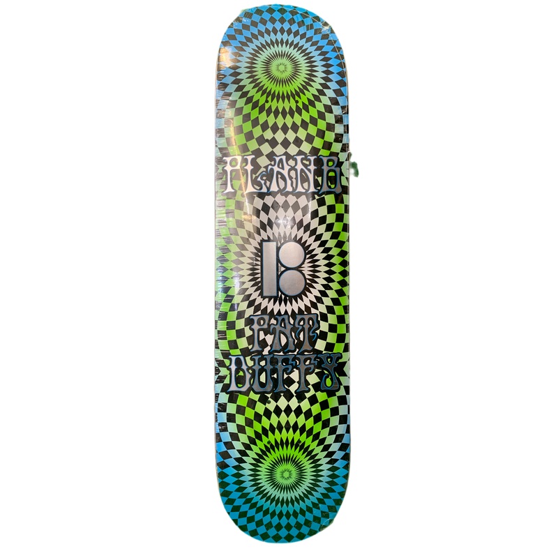 Plan B Pat Duffy Acid Trip Green/Blue 7.5″ Classic Skateboard Deck