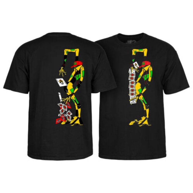 POWELL PERLATA BARBEE RAGDOLL T-SHIRT BLACK MED