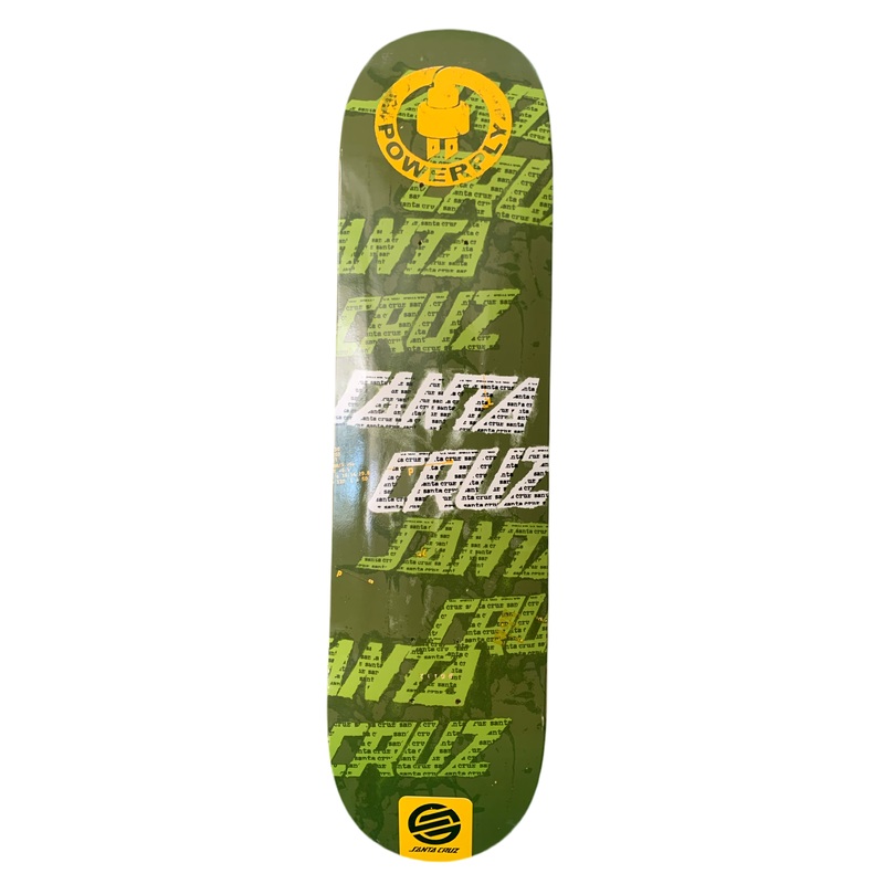 Santa Cruz Powerply Green 8″ Classic Skateboard Deck