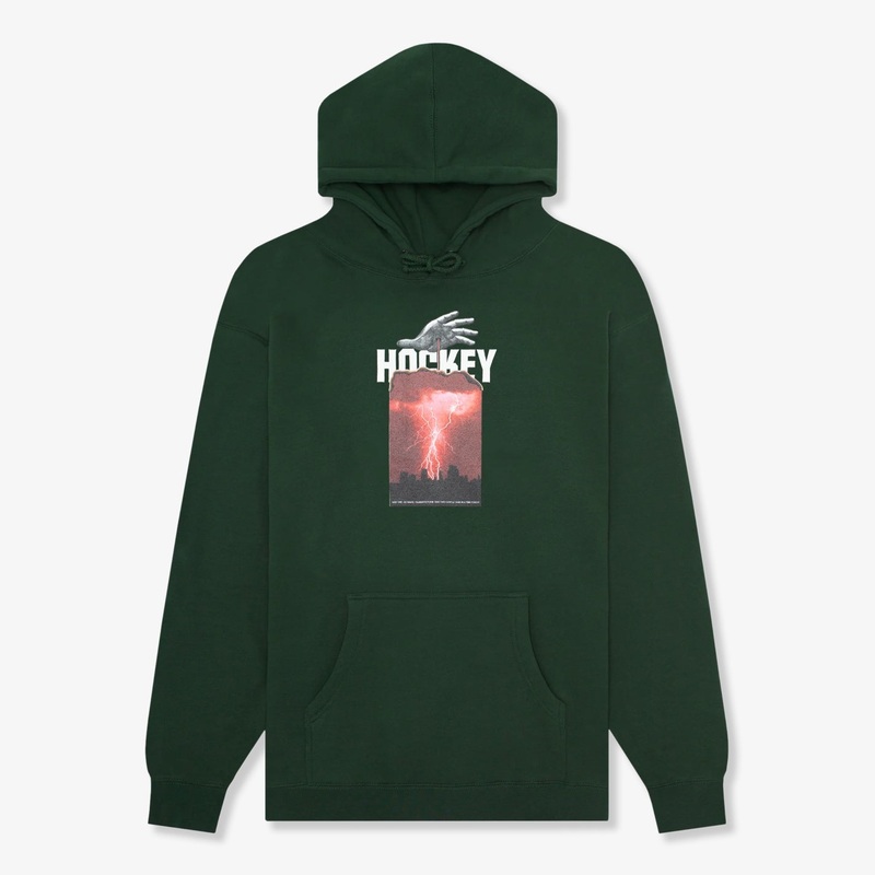 Side One Hoodie (Forest Green) SMALL