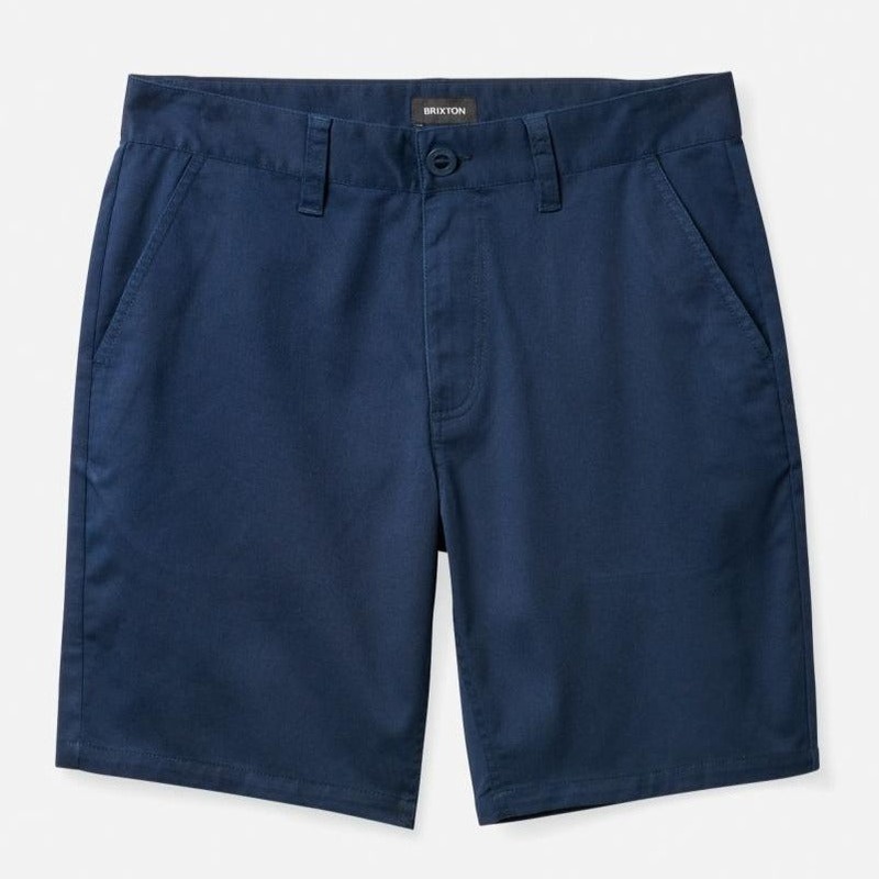 BRIXTON CHOICE CHINO SHORT 19″ PACIFIC BLUE/VINTAGE WASH 30