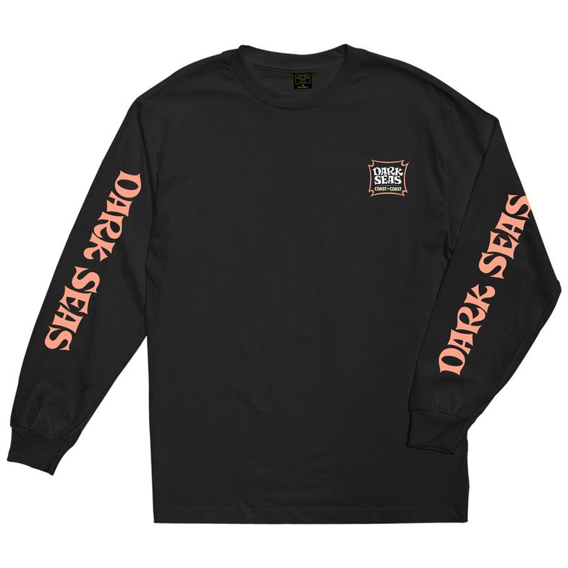 DARK SEAS FINKSTER LONG SLEEVE T-SHIRT BLACK MED