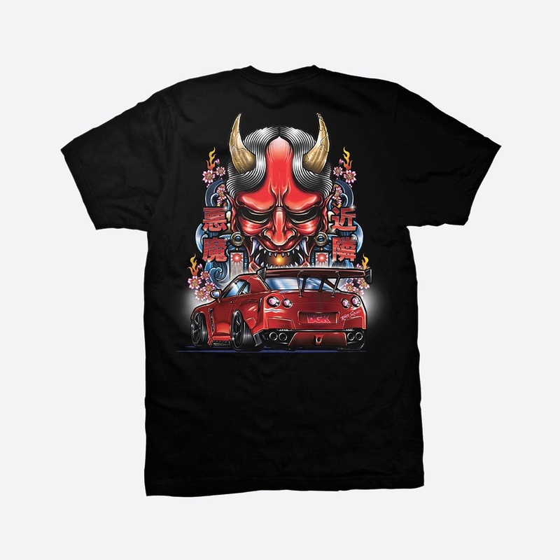 DGK STREET DEVIL TEE BLACK MEDIUM