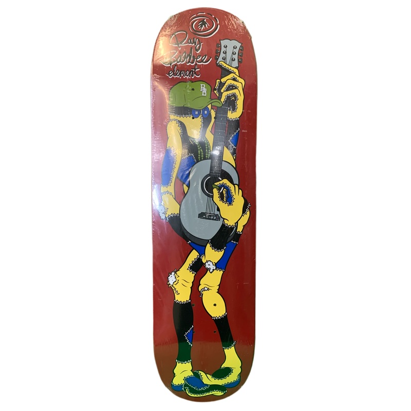 Element 2010 Ray Barbee 8.25″ Red Ragdoll Guest Classic Skateboard Deck