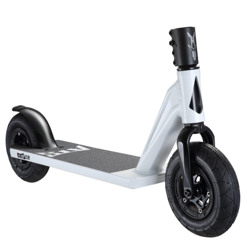 Envy ATS Pro S2 Base Scooter – White/Black
