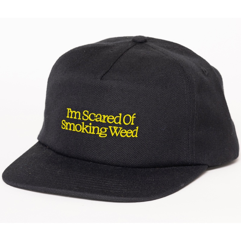 JACUZZI SCARED WEED CAP BLACK Default Title