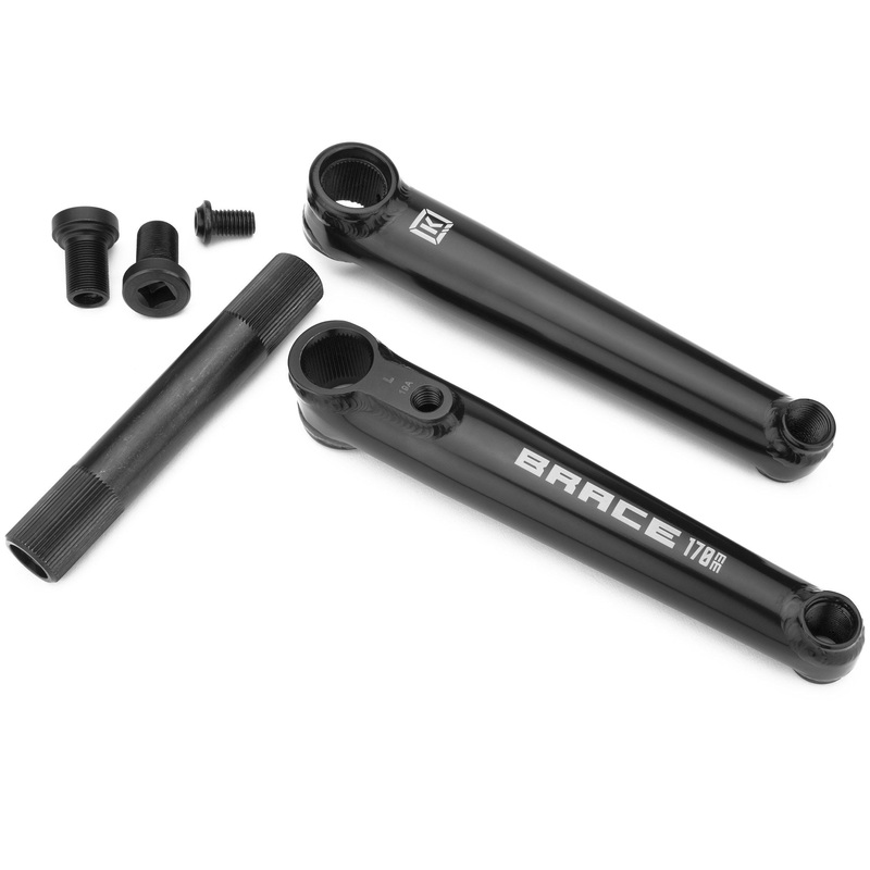Kink BMX Brace Cranks 170mm – Black