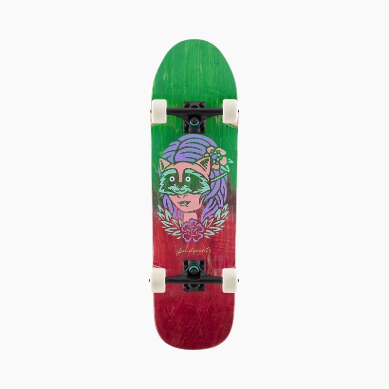 Landyachtz: ATV Perfecto Raccoon Longboard Complete