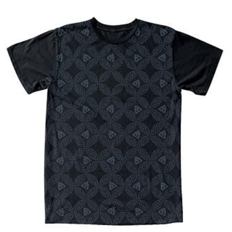Matix Tee Edo Pattern Organic – Black Small Black