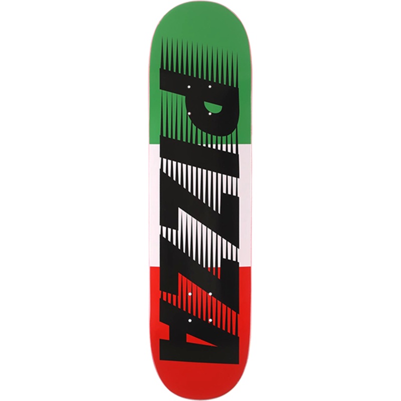 PIZZA SPEEDY DECK GRN/WHT/RED W/BLK 8.0″