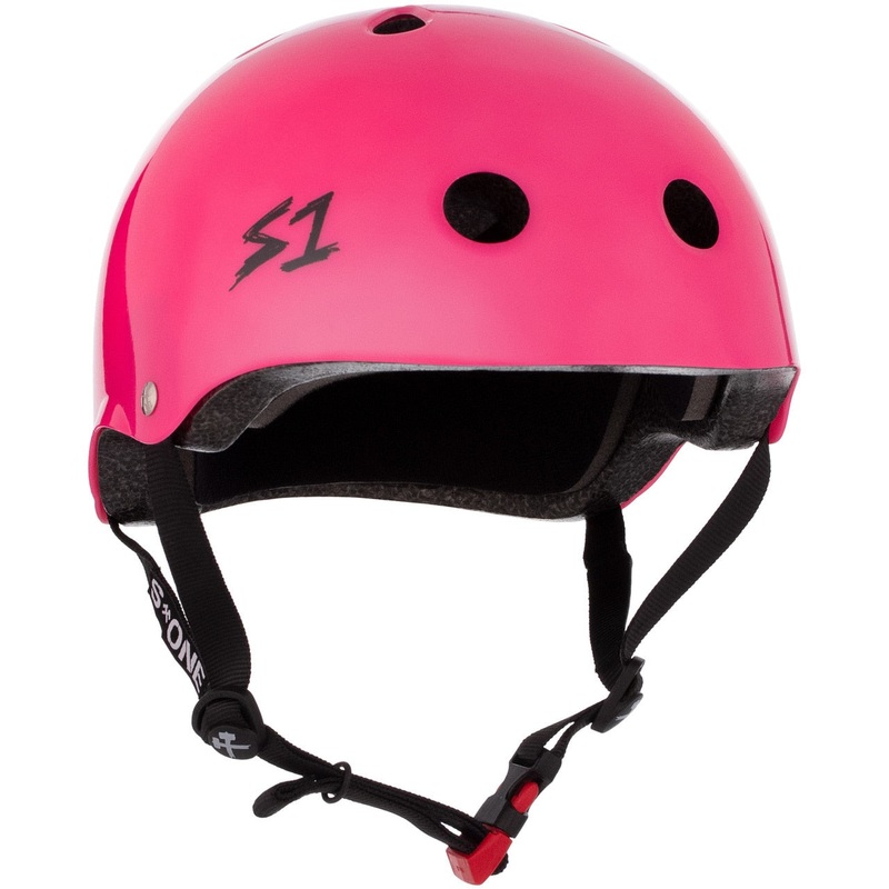 S1 Mini Lifer Helmet – Hot Pink Gloss X-Small (18.5″) Pink