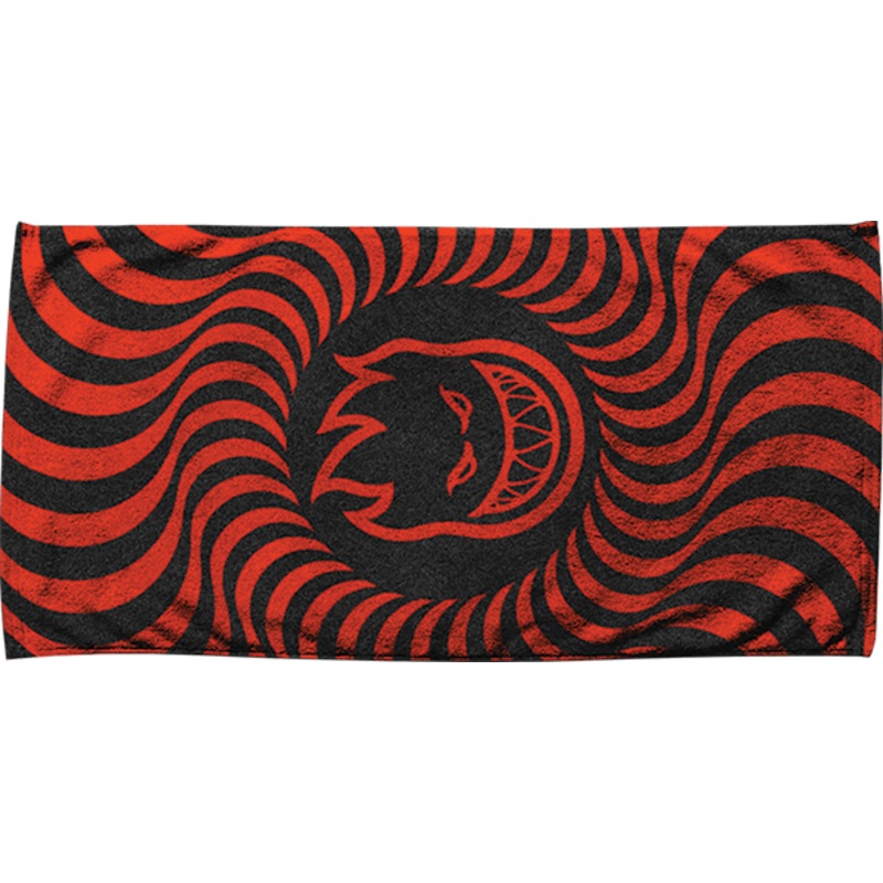 SF BIGHEAD SWRL II TOWEL BLK/RED