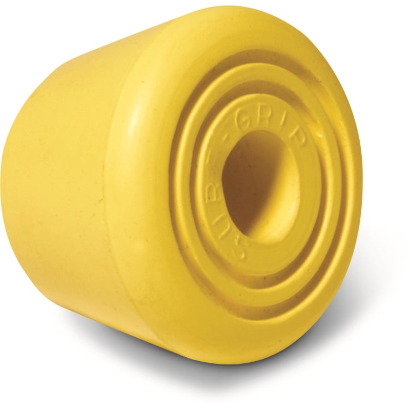 Sure-Grip Bullseye Yellow Fixed (Set Of 2) Toe Stops