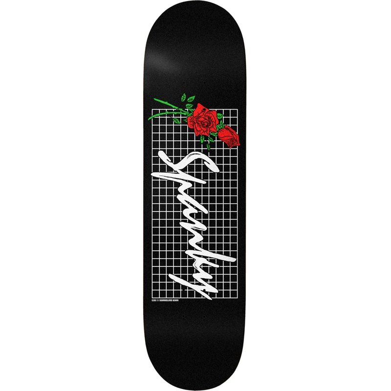 BAKER DECK KEVIN SPANKY LONG BLACK ROSES (8.25″) 8.25″
