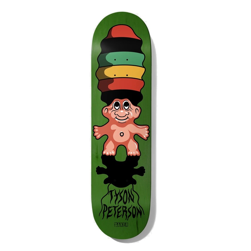 Baker Tyson Peterson Trollsafari Skateboard Deck – 8.25″