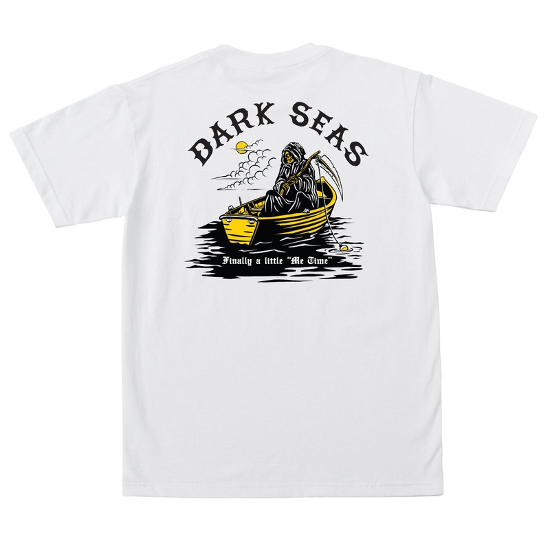 DARK SEAS ME TIME T-SHIRT WHITE MEDIUM