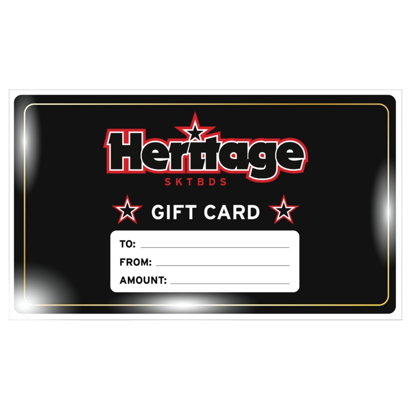 HeritageSKTBDS Gift Card $50.00