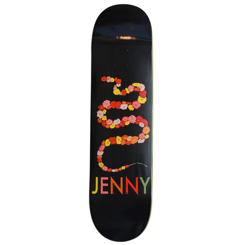 JENNY DECK FLOWER SNEK BLACK (8.25″/8.46″) 8.25″