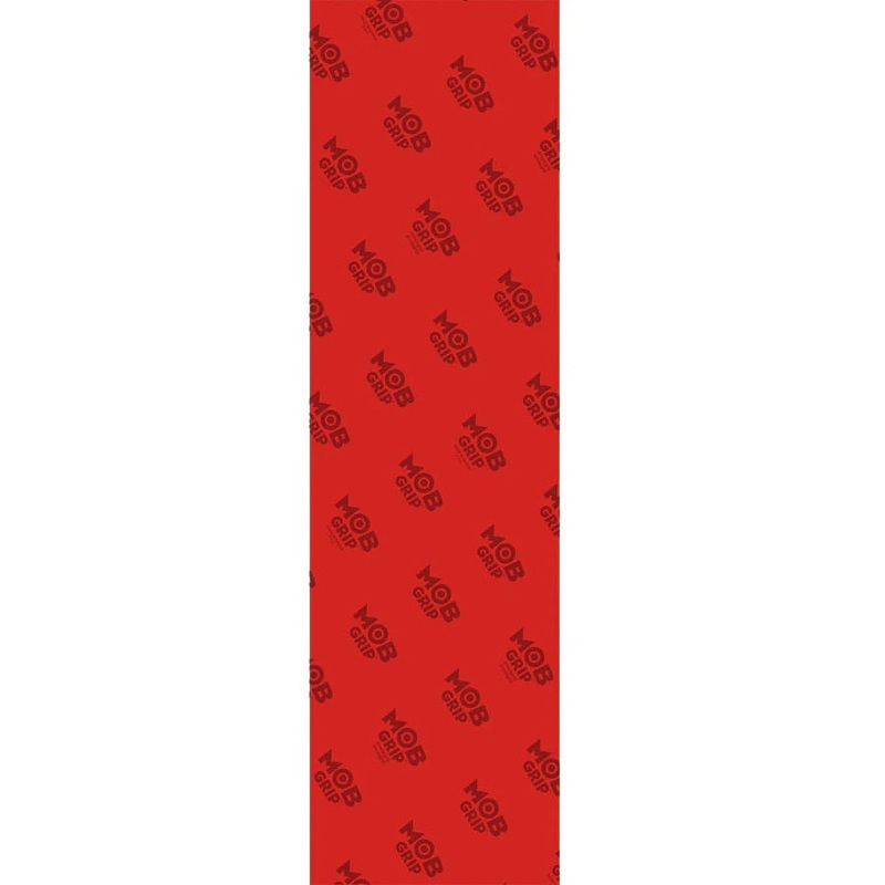 Mob Transparent Colors Single Sheet Griptape 9×33 – Red