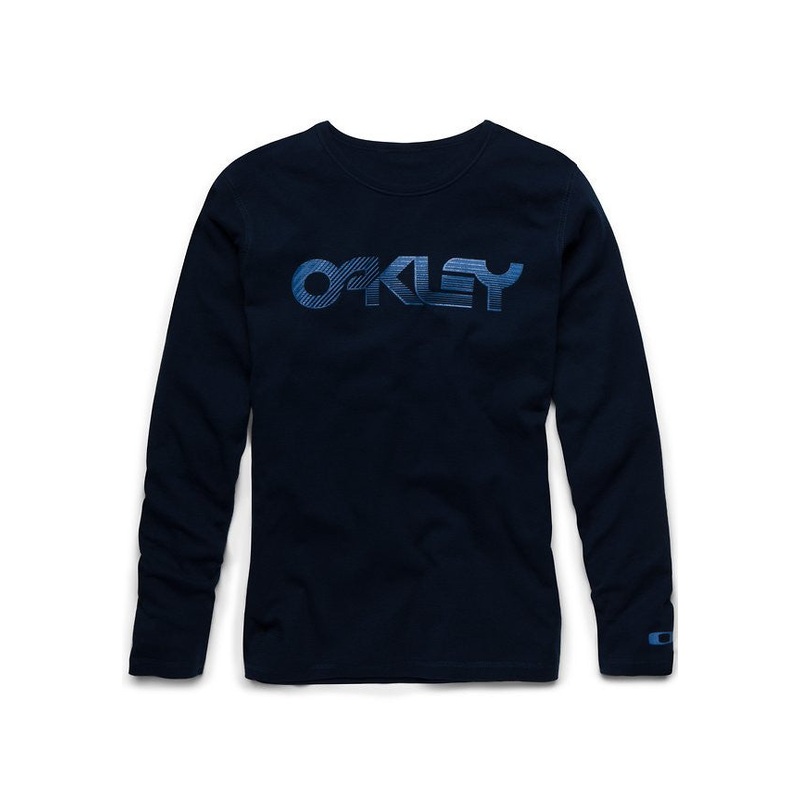 Oakley Long Sleeve Current Edition – Navy Blue Navy
