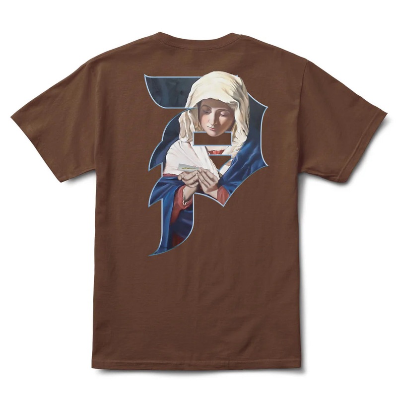 Primitive Roller Brown Heavyweight S/s Shirt M