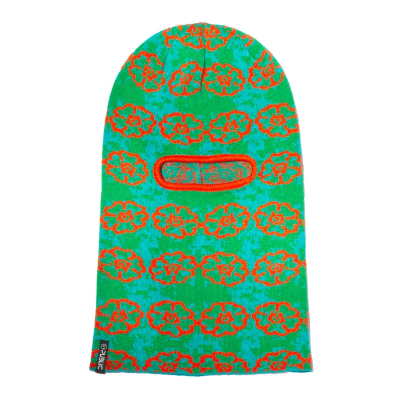 PUBLIC Flower Balaclava Multi