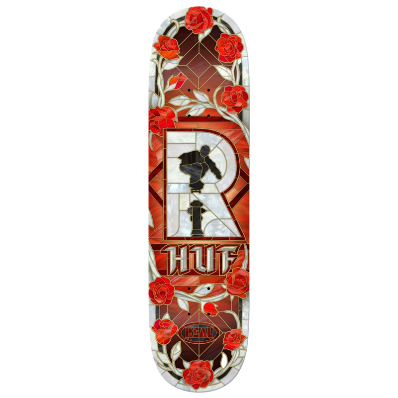 Real – HUF Cathedral – Skateboard Deck 8.38