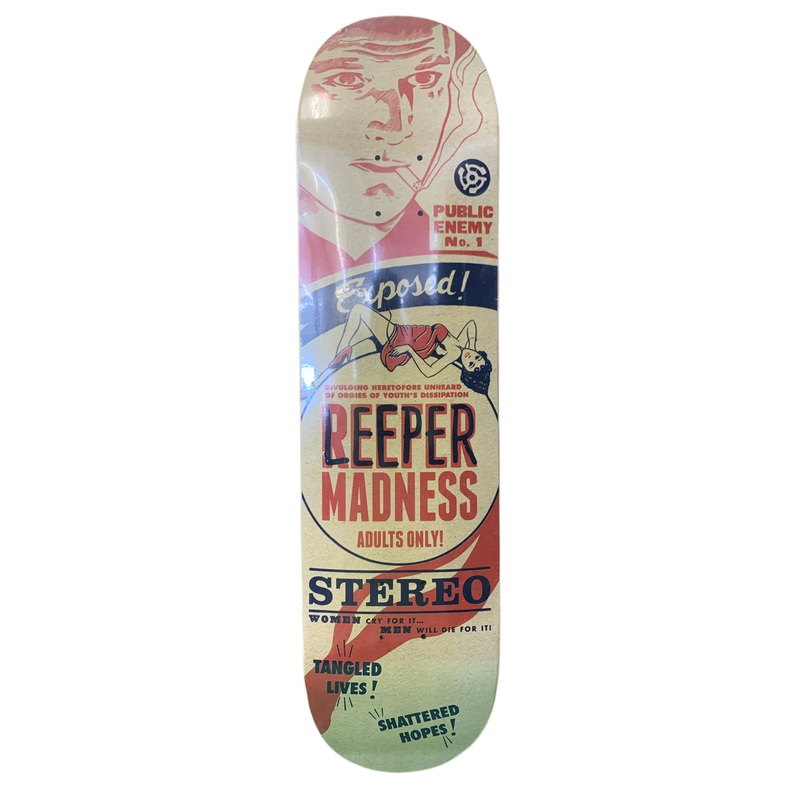 Stereo Leeper Madness 8″ Classic Skateboard Deck